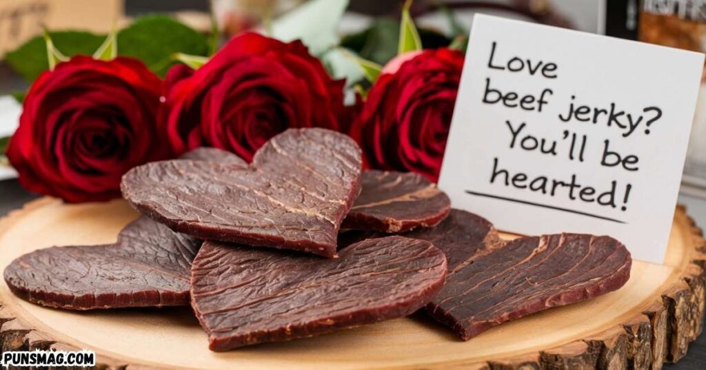 Beef Jerky Valentine Puns