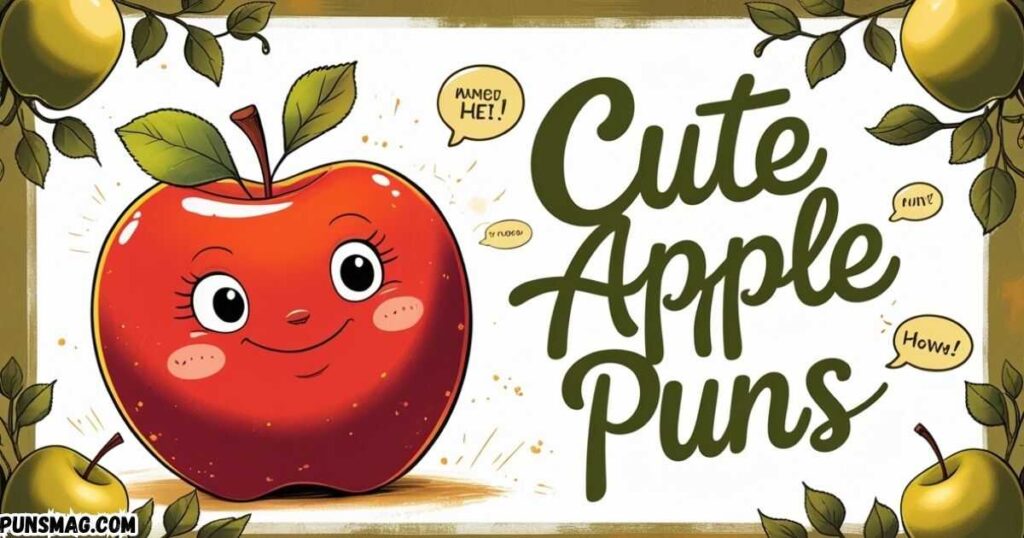 Cute Apple Puns