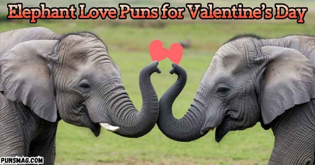 Elephant Love Puns For Valentine’s Day