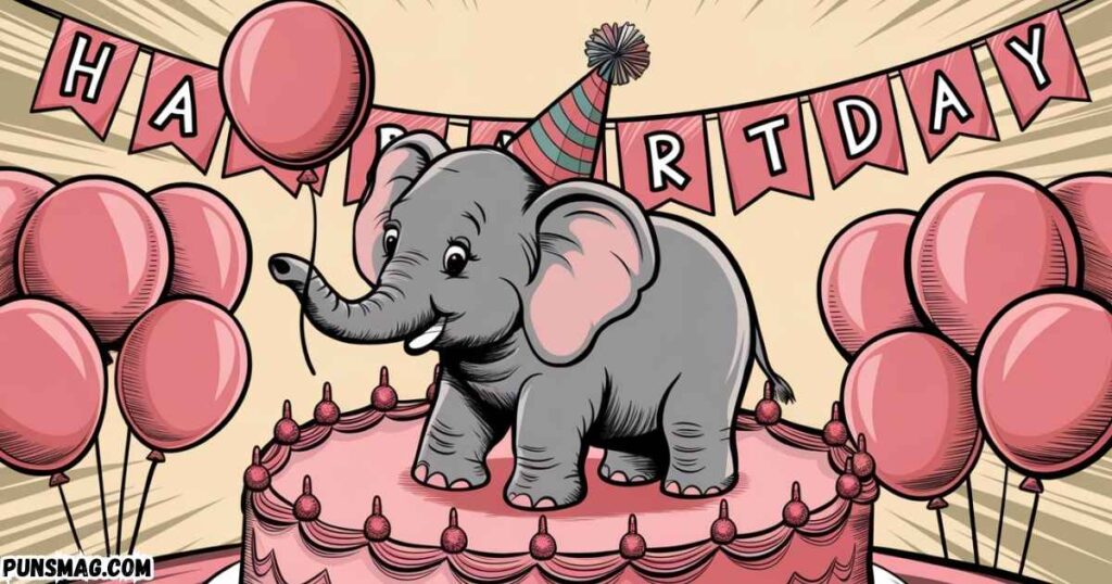 Elephant Puns For Birthday Cards