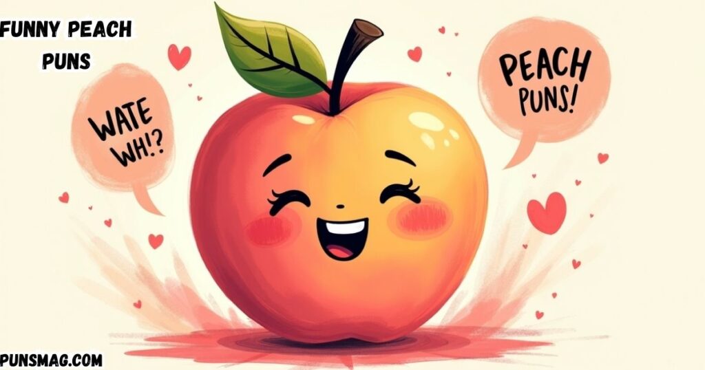 Funny Peach Puns