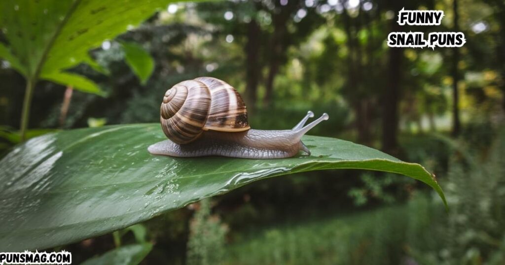 Funny Snail Puns