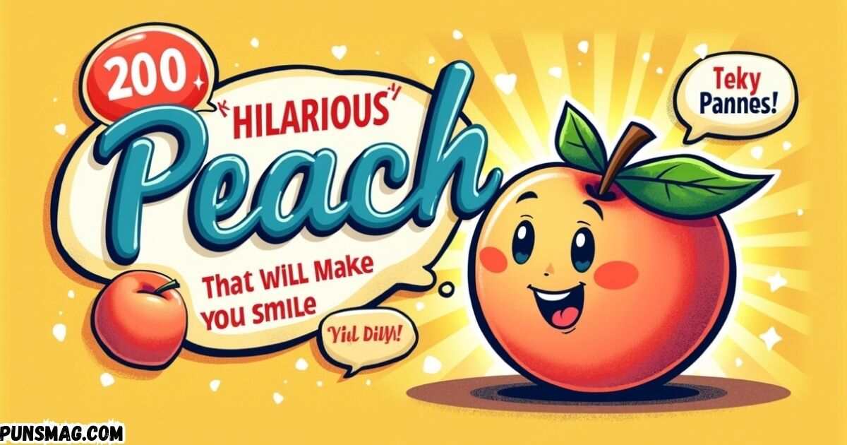 Peach Puns