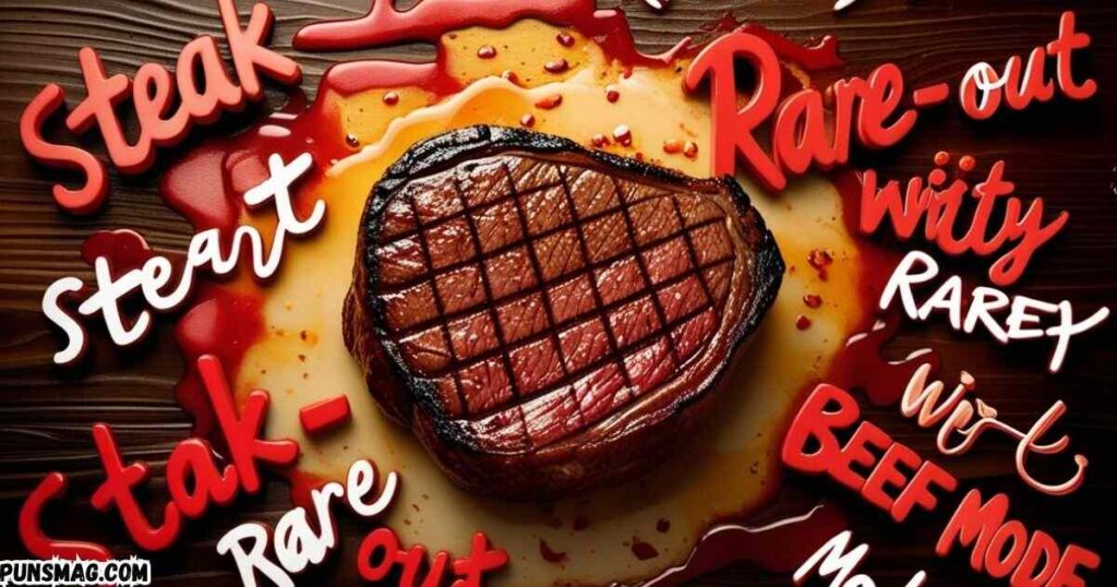 Rare Steak Puns