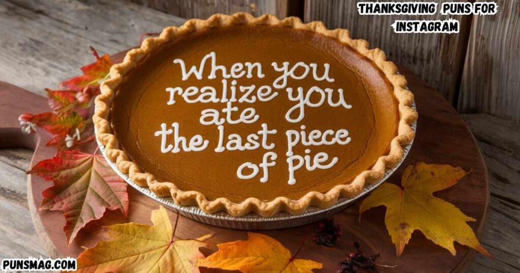 Thanksgiving Puns For Instagram