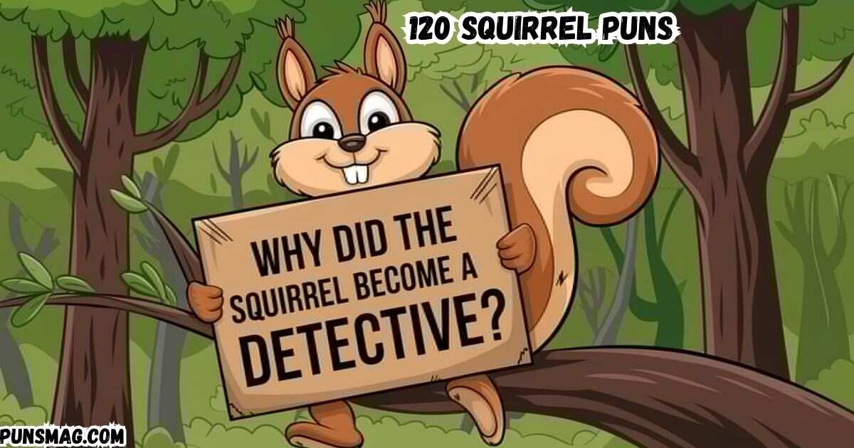 Squirrel Puns