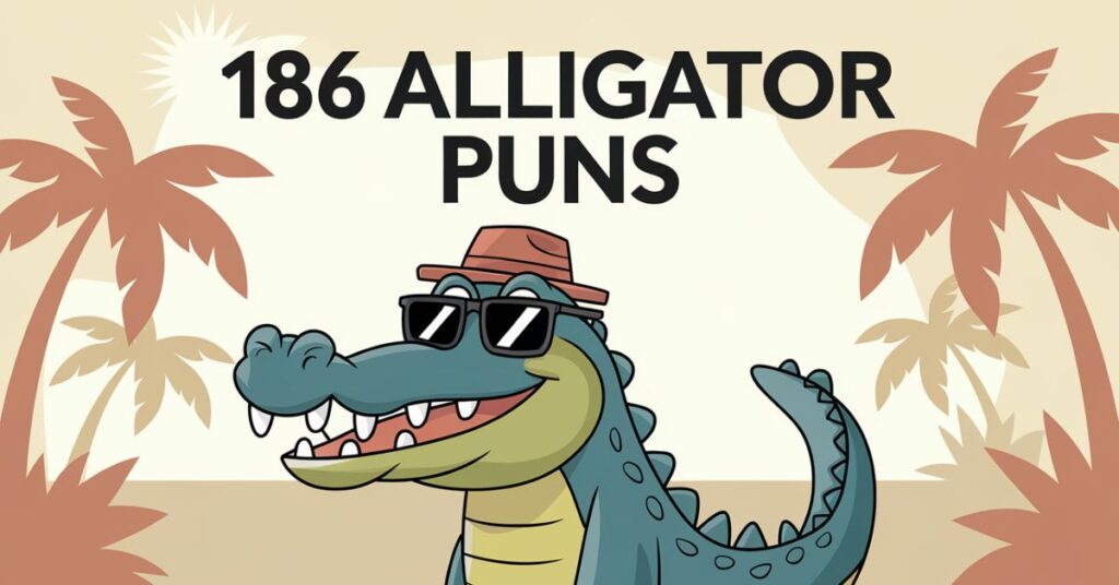 alligator puns 