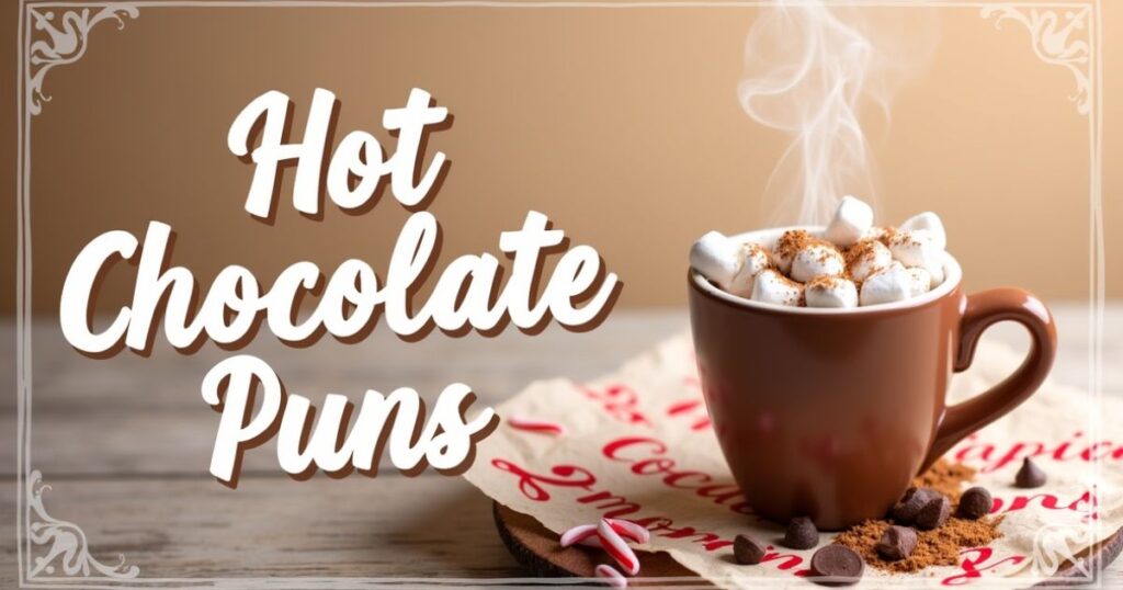 hot chocolate puns