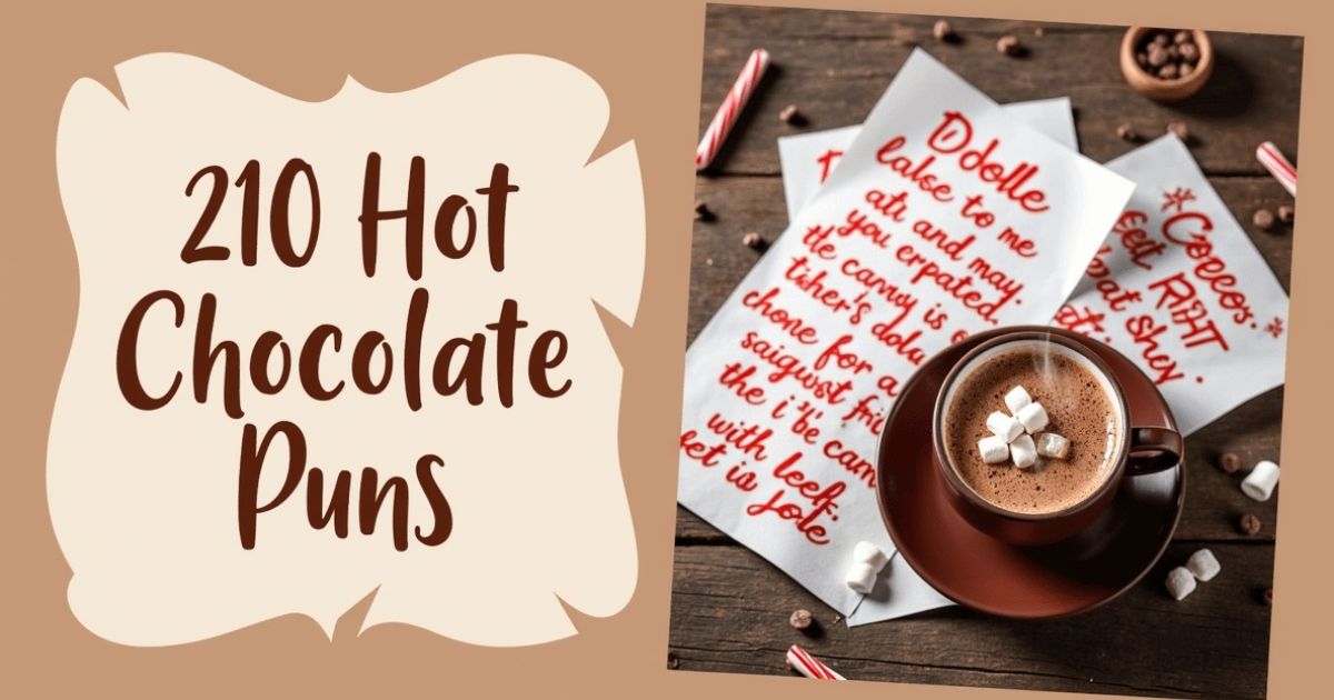 hot chocolate puns