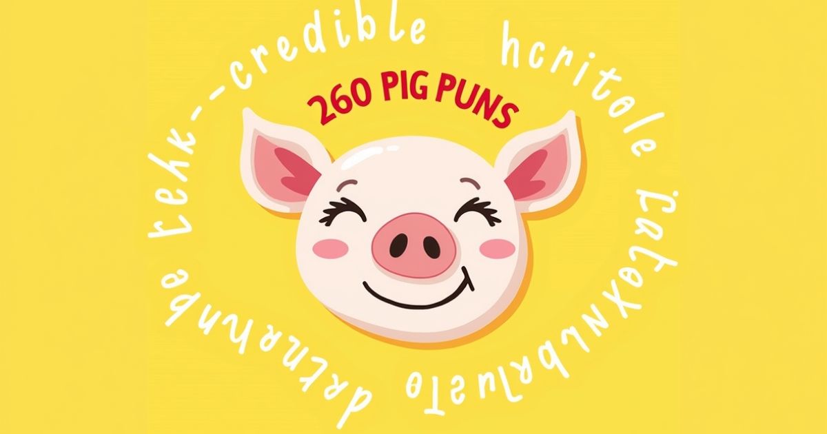 pig puns