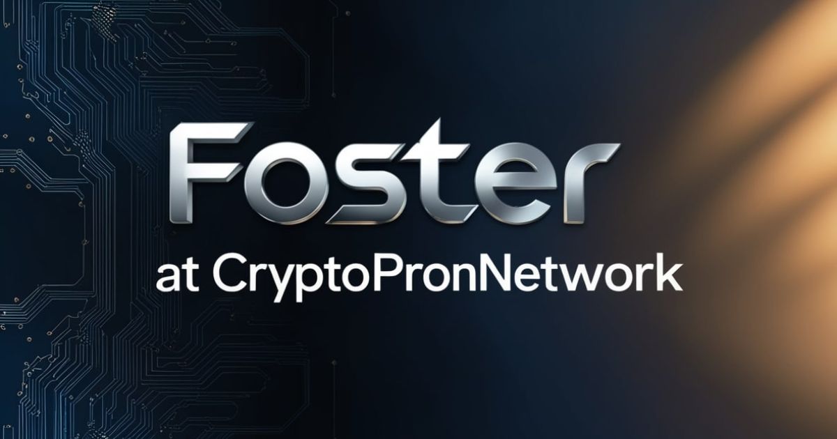 foster from cryptopronetwork