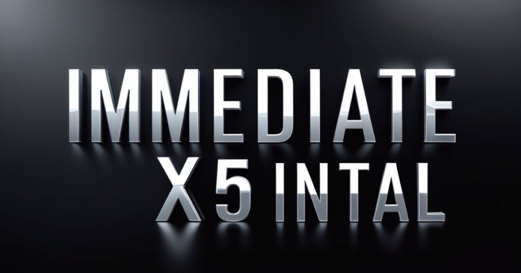 immediate x5 intal