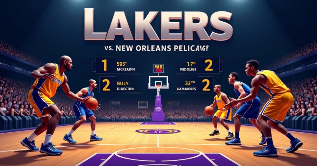 lakers vs new orleans pelicans match player stats